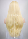 Straight Blonde Lace Front Synthetic Wig LF012 - Wig Is Fashion Australia