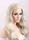 Wavy Light Ash Blonde Lace Front Synthetic Wig LF101 - Wig Is Fashion Australia