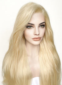 Blonde Straight Lace Front Synthetic Wig LF1314