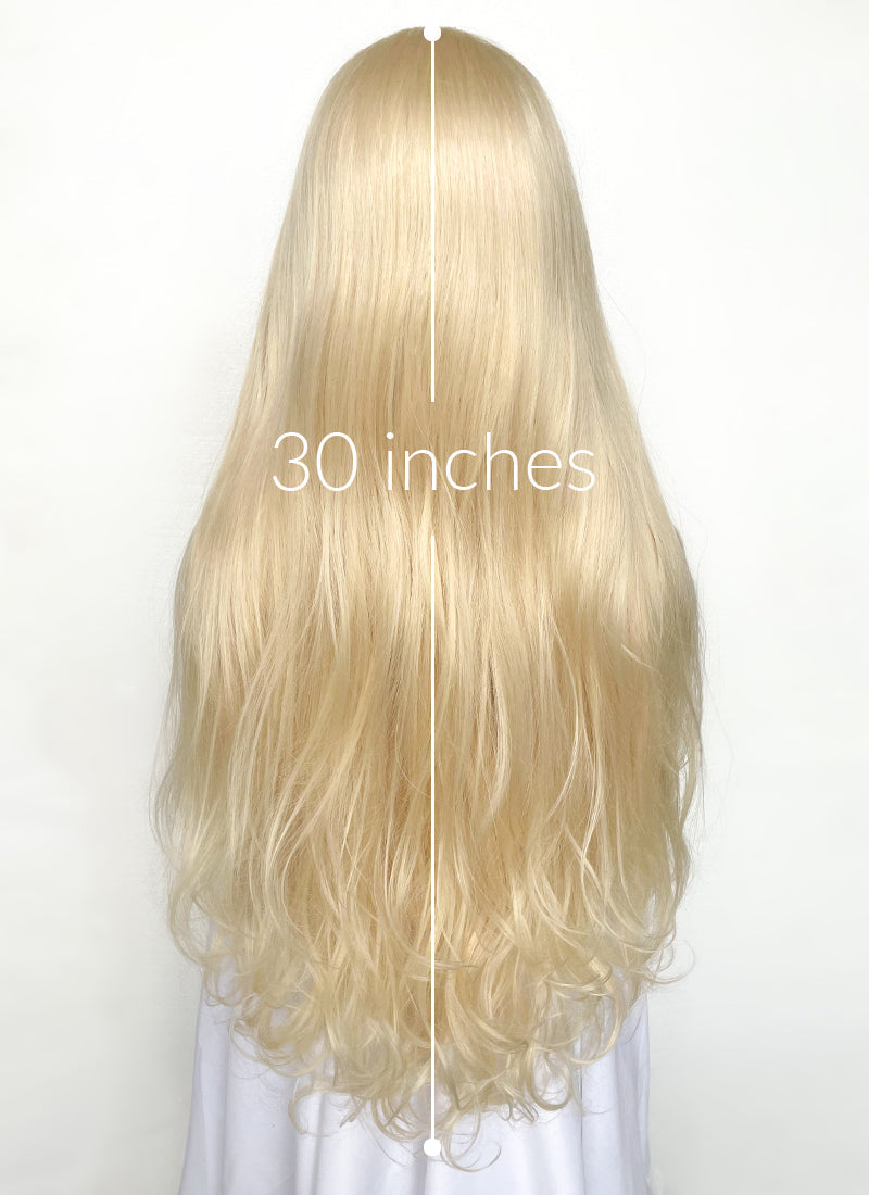 Blonde Straight Lace Front Synthetic Wig LF1314