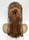 Baldur's Gate 3 Laezel Chestnut Brown Braided Lace Front Synthetic Wig LF2167