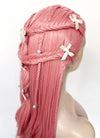 Pastel Pink Braided Lace Front Synthetic Wig LF2501