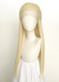 Blonde Straight Lace Front Synthetic Men's Wig LF3270A