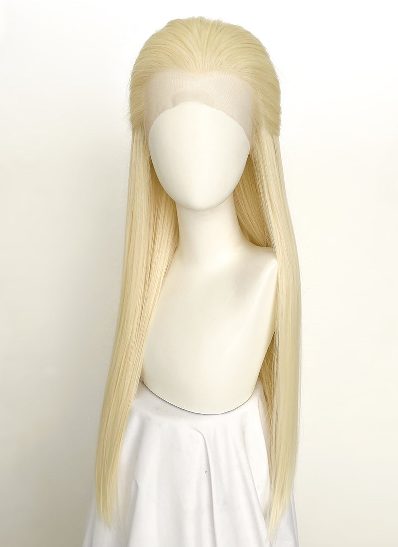 Blonde Straight Lace Front Synthetic Men's Wig LF3270A