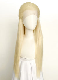 Blonde Straight Lace Front Synthetic Men's Wig LF3270A