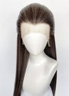 Mixed Brown Straight Lace Front Synthetic Men's Wig LF3270H