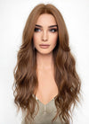 Brown Wavy Lace Front Synthetic Wig LF3294