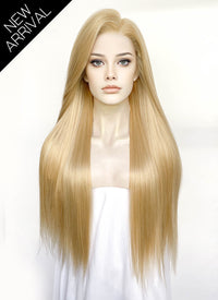 Blonde Straight 13" x 6" Lace Top Lace Front Synthetic Wig LF3361