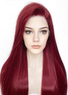 Red Straight Lace Front Synthetic Wig LF5058