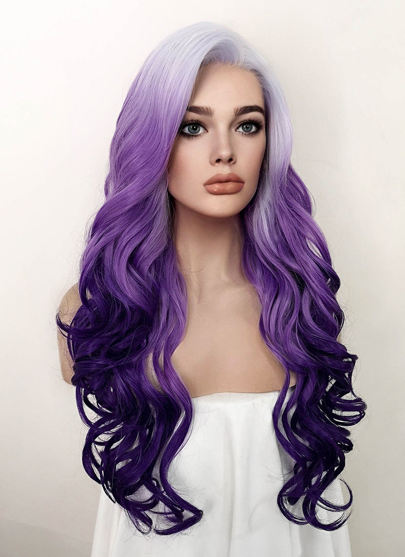 Purple wigs australia best sale