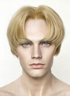 Golden Blonde Straight Lace Front Synthetic Men's Wig LF6020A