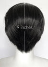 Black Straight Lace Front Synthetic Men's Wig LF6063