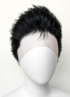 Nana Ren Honjo Black Wavy Lace Front Synthetic Men's Wig LF6075