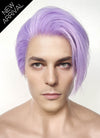 Pastel Purple Straight Lace Front Synthetic Men's Wig LF6100