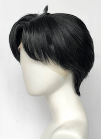 Solo Leveling Sung Jin-woo Black Straight Lace Front Synthetic Men's Wig LF6103