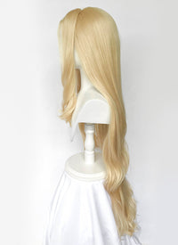 Castlevania Alucard Blonde Wavy Lace Front Synthetic Men's Wig LF6109