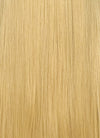 Straight Yaki Blonde Lace Front Synthetic Wig LF701S