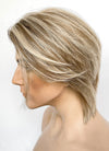 Brown Mixed Blonde Straight 13" x 6" Lace Top Kanekalon Synthetic Hair Wig LF8019