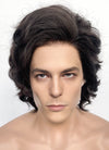 Brunette Wavy Lace Front Synthetic Men's Wig LF8022