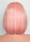 Pastel Pink Straight Bob Lace Front Synthetic Wig LFK5563