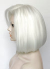 Platinum Blonde Straight Bob Lace Front Synthetic Wig LFK5568