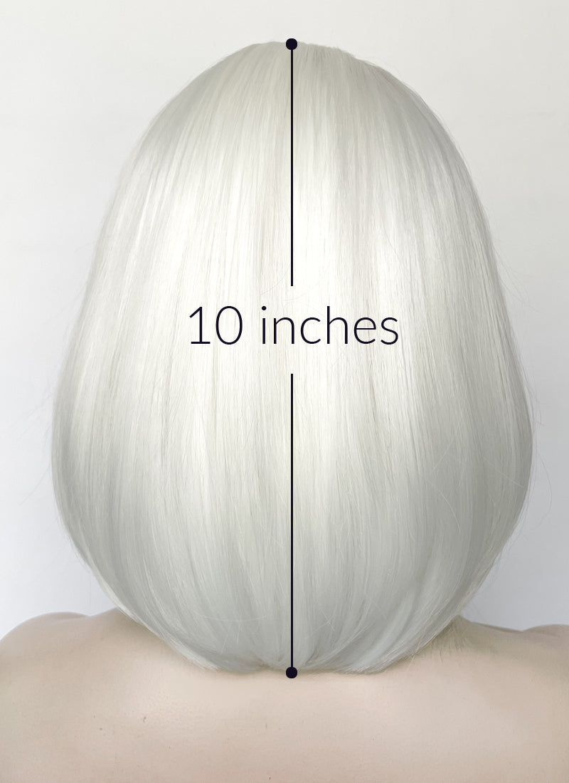 Lace 2024 front platinum bob