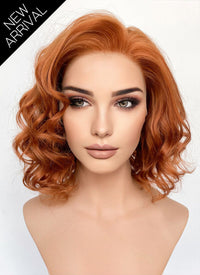 Ginger Wavy  13" x 6" Lace Top Synthetic Wig LFS039