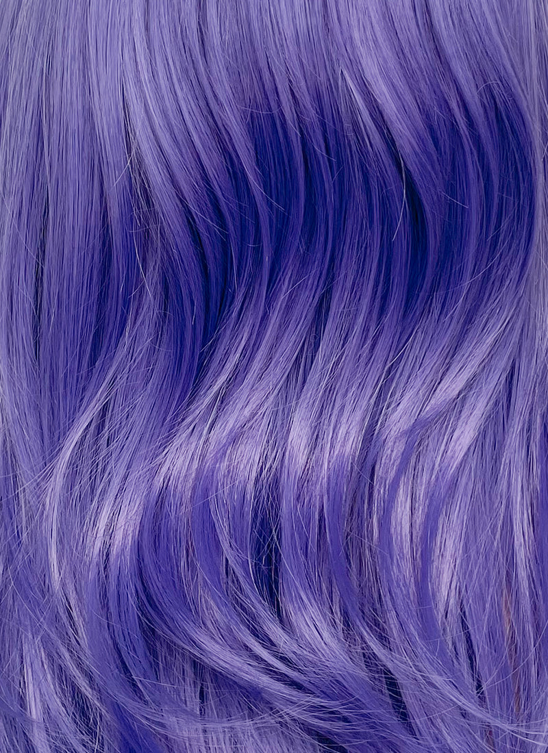 Purple Straight Lace Front Synthetic Wig LN6036