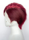 League of Legends LOL Arcane Vi Two Tone Red Straight Lace Front Synthetic Wig LN6041