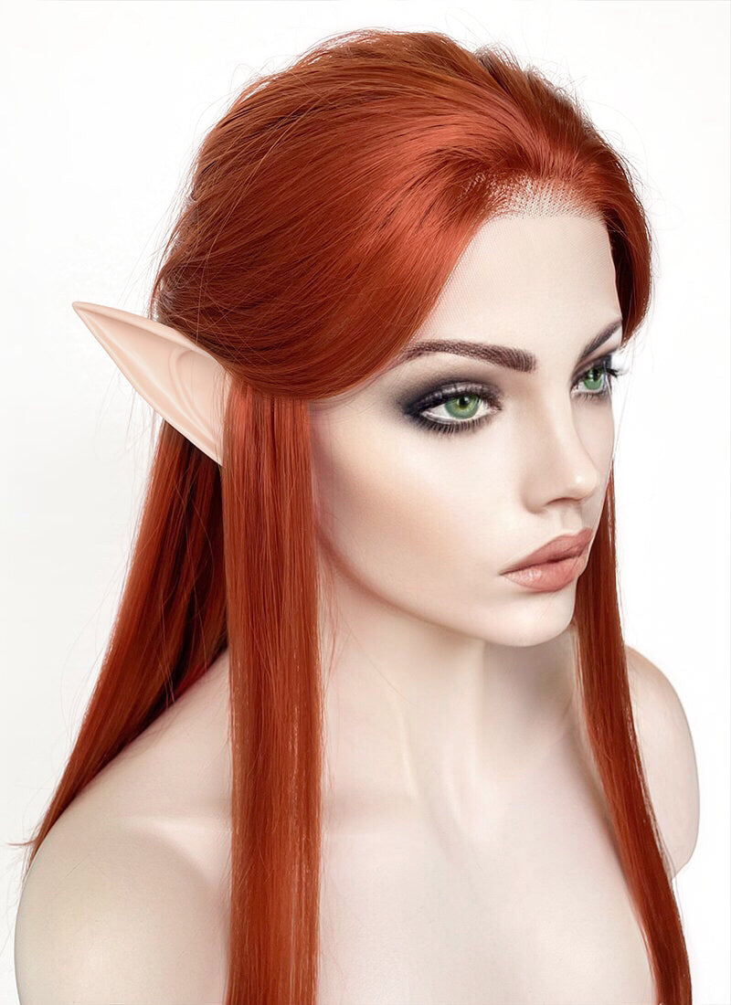 Critical Role The Legend of Vox Machina Keyleth Ginger Straight Lace Front Synthetic Wig LW4022