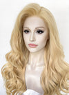 Wicked Glinda Blonde Wavy Lace Front Synthetic Hair Wig LW4048