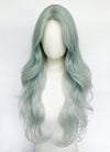 Mint Green Ombre Wavy Synthetic Wig NL083