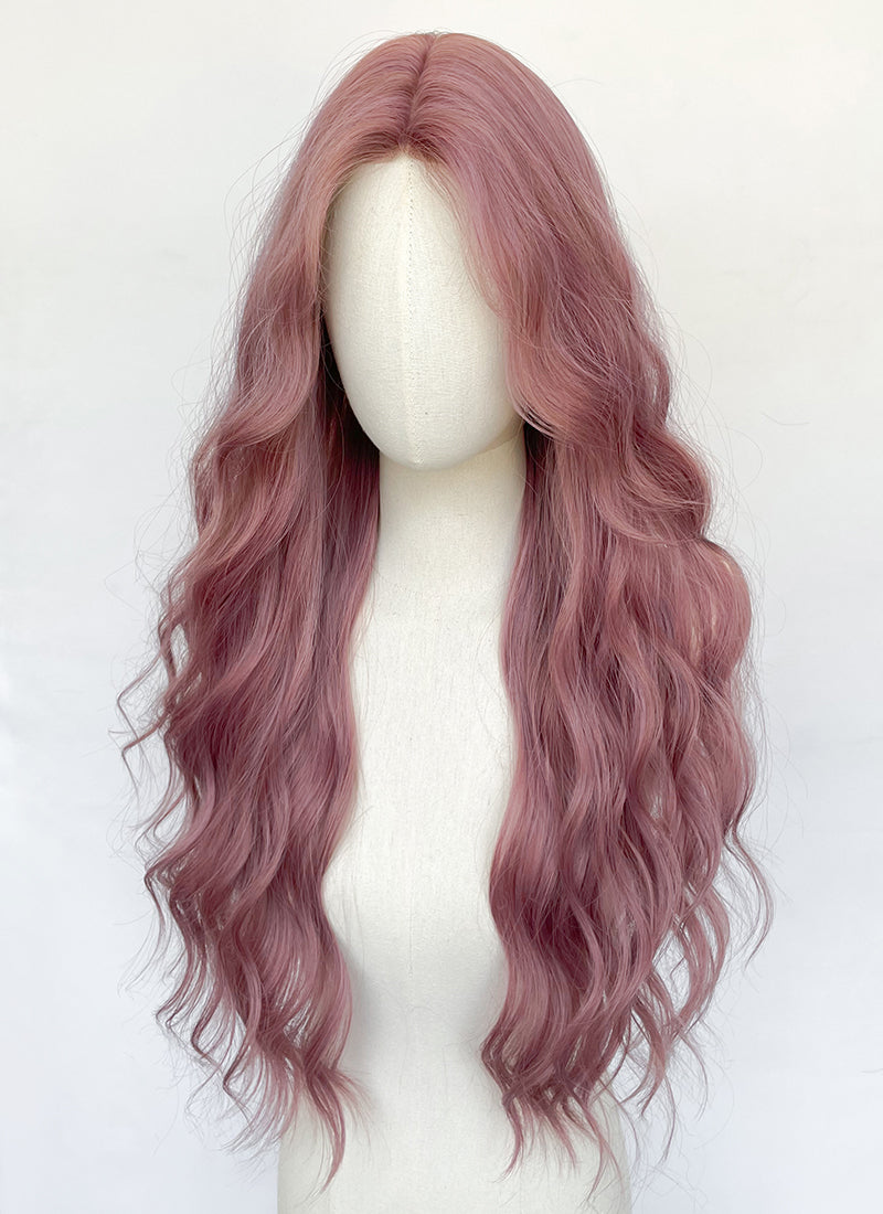 Lilac Wavy Synthetic Wig NL085