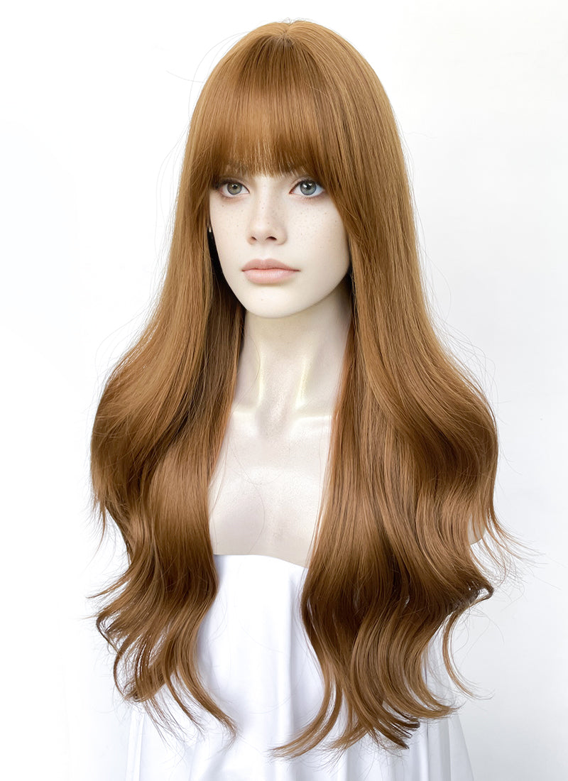 Medium Blonde Synthetic Wig NS273