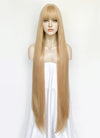 Blonde Straight Synthetic Hair Wig NS560