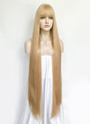 Blonde Straight Synthetic Hair Wig NS560