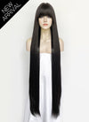 Black Straight Synthetic Hair Wig NS561