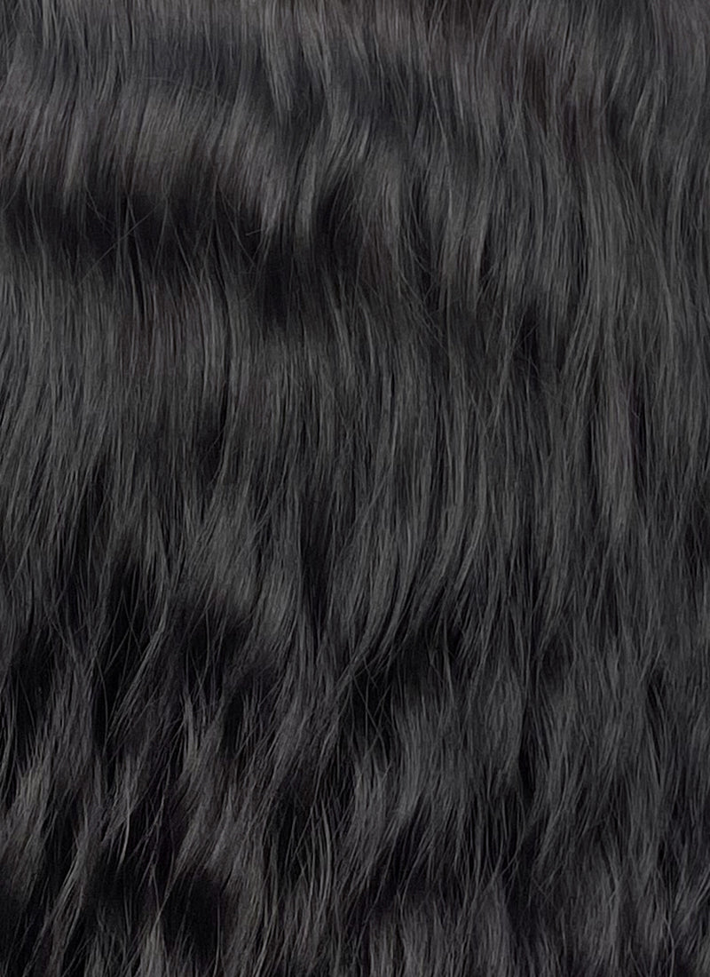 Black Wavy Synthetic Hair Wig NS572