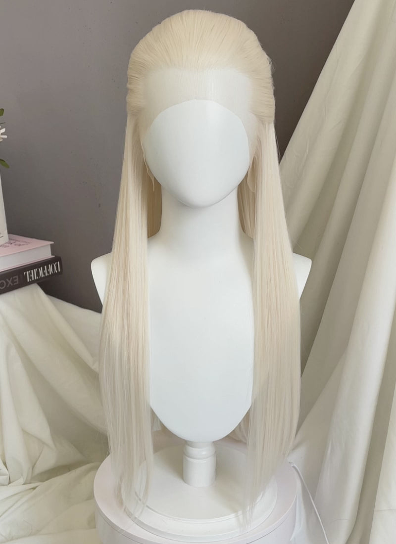 Blonde Straight Lace Front Synthetic Men's Wig LF3270A (Customisable)