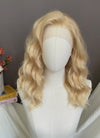 Blonde Wavy Lace Front Synthetic Wig LFK5559