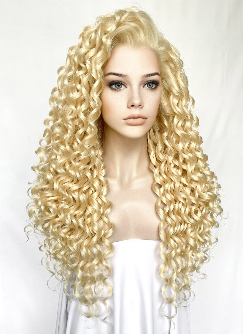 Blonde lace front human hair wig online