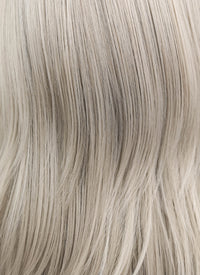 Pastel Grey Blonde Straight Lace Front Synthetic Wig LF509 - Wig Is Fashion Australia