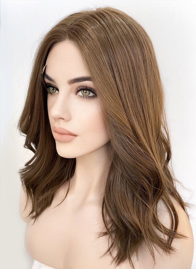 Brunette Lace Front Kanekalon Wig LF6000 WigIsFashion