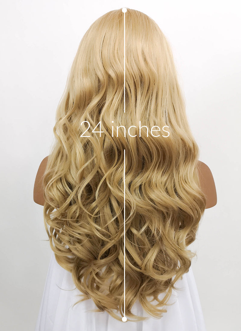 Golden Blonde Bodywave Lace Front outlets Wig