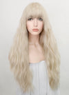 Light Blonde Wavy Synthetic Wig NS232